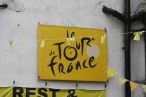 Le Tour excitement appeared to be high