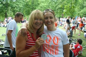 My Ride 100 2013 medal belonged to my Mum 