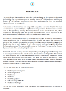 The introduction to the GT road book, written by Martin 