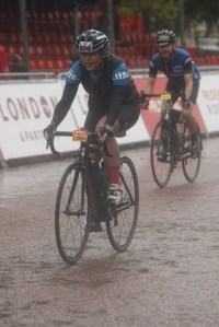 Crossing the finish line