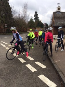 No one gets left behind, we always stop and regroup