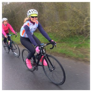 My smile says it all, so happy to be out with these ladies and enjoying the ride